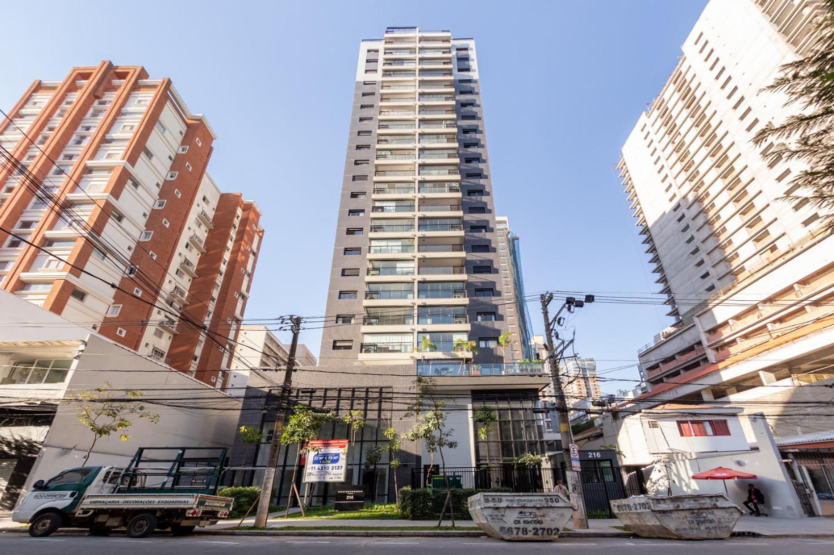 Апартаменты Charlie Contemporaneo Jardins Сан-Пауло Экстерьер фото
